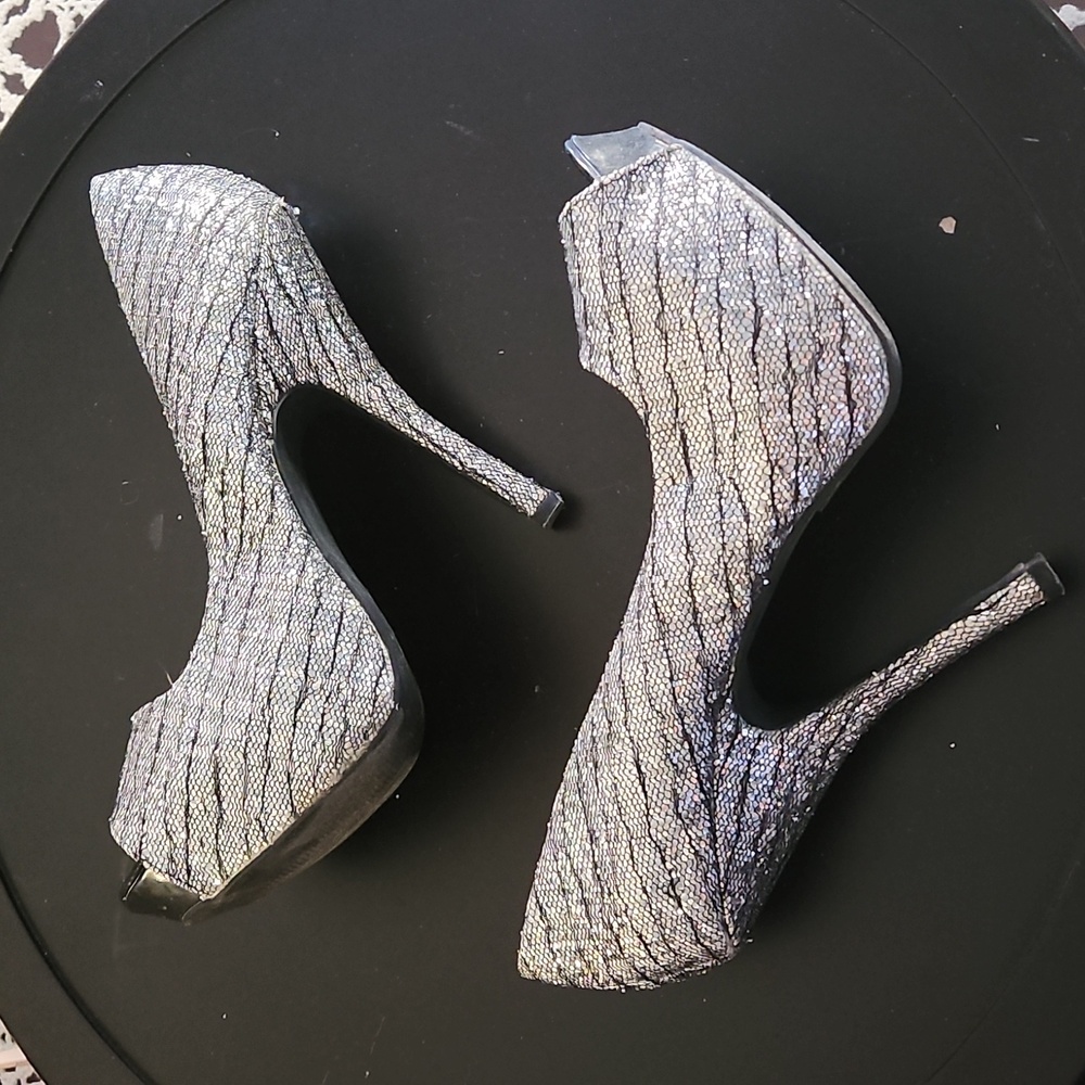 Cupid shoes platform heels size 9